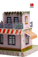 ICE CREAM EV 3 Boyutlu Eğitici Puzzle 3d Karton Yapboz