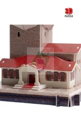 KIZ KULESİ 3 Boyutlu Eğitici Puzzle 3d Karton Yapboz