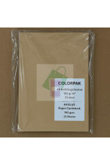 A4 Kraft Kağıt Karton (190 GR/M2) 25 Adet (21*29,7 CM)