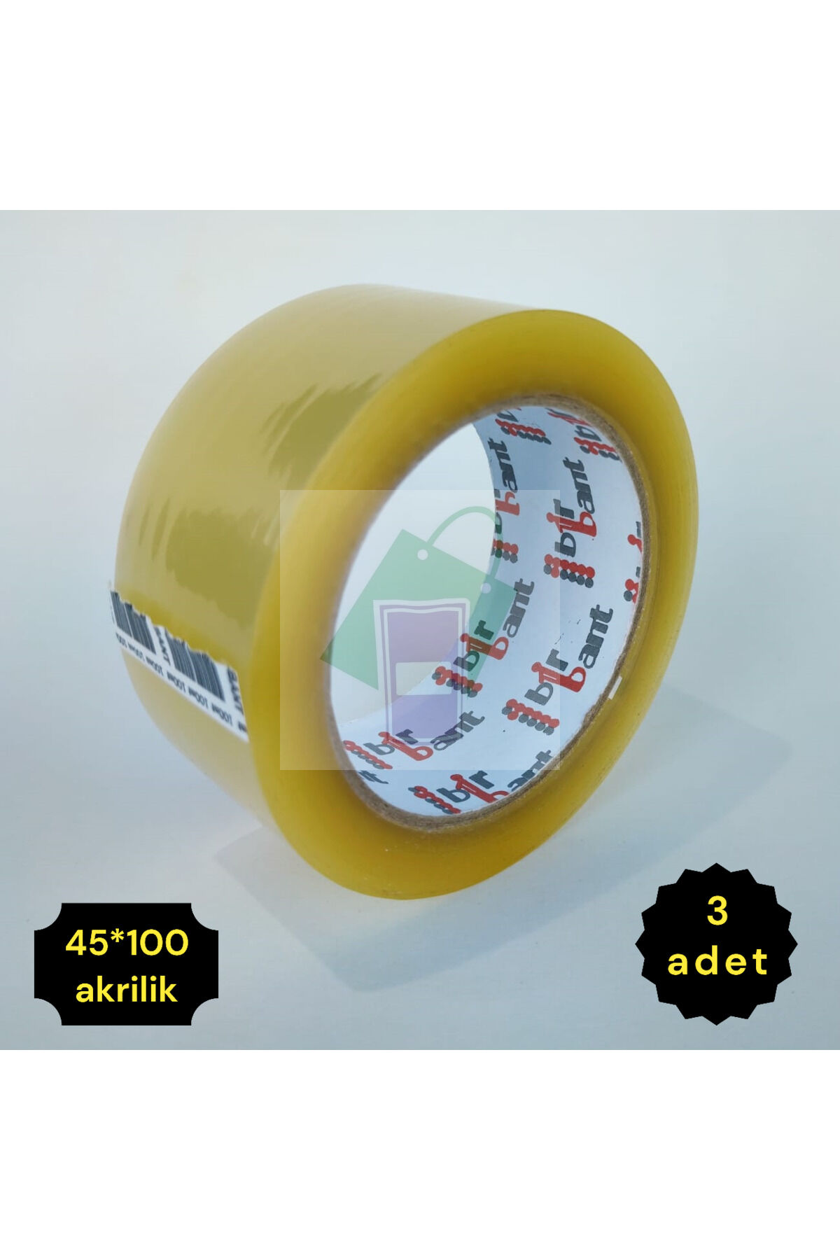 Koli Bandı 3 adet Akrilik 45mm*100metre yüksek kalite