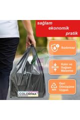 Atlet Poşet (27*50 cm) BEYAZ (5 KG) Market Poşeti
