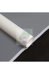Çiçek Buket Ambalaj Jelatin Kağıdı (Transparan BEYAZ zemin ve BEYAZ kenarlı) Mat Opp 55x55cm 20 adet