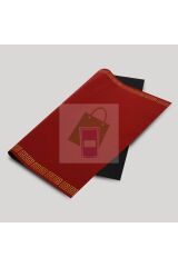 Çiçek Buket Ambalaj Kağıdı (BORDO-ROMA-DESEN) 57x57cm 10 adet